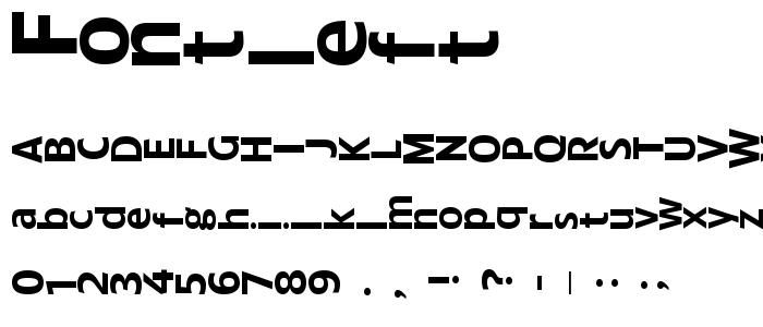 FontLeft font