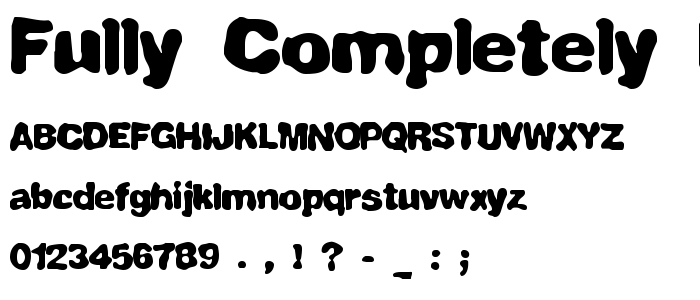 Fully Completely BRK font