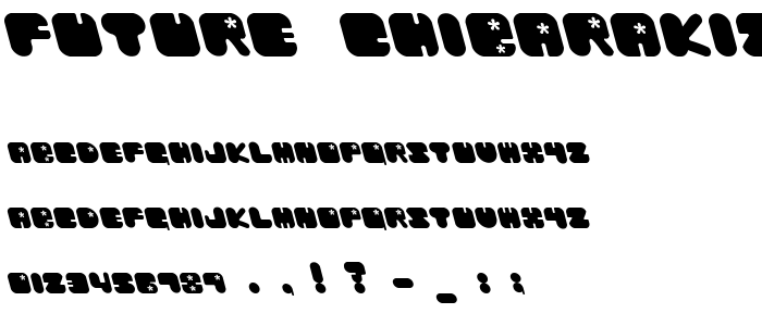 Future Chibaraki2 font