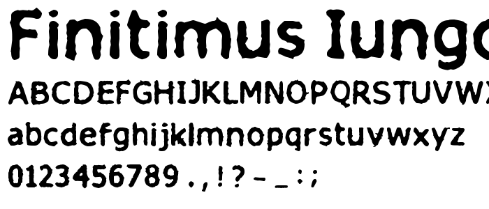 finitimus iungo font