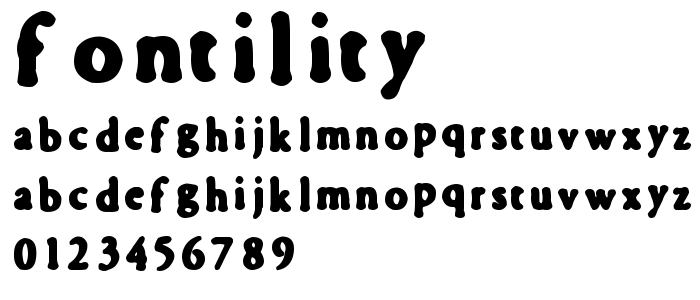 fontility font