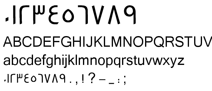 GE SS Text Light font