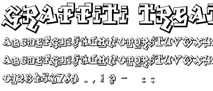 Graffiti Treat font