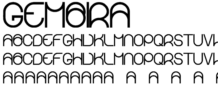 gembira font