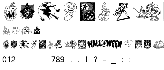 Helloween 2 font