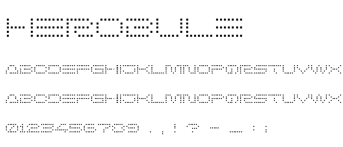 Herobule font