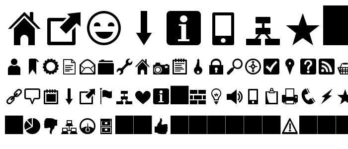 Heydings Icons font