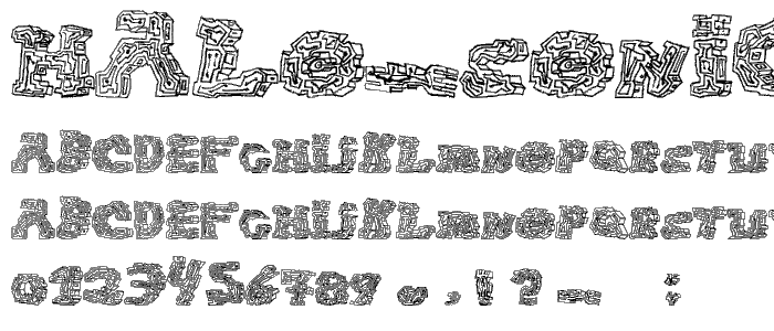 halo-sonic font