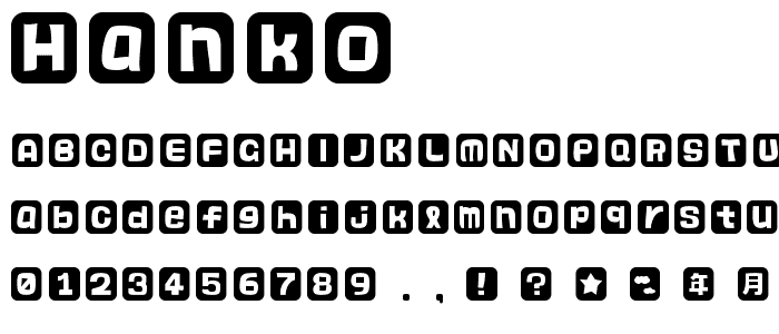 hanko font