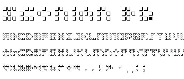 Iconian 3D font