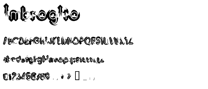 Imbroglio font