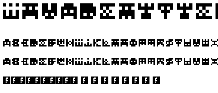 InvadeMytye Regular font