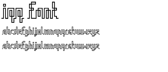 Iqq font