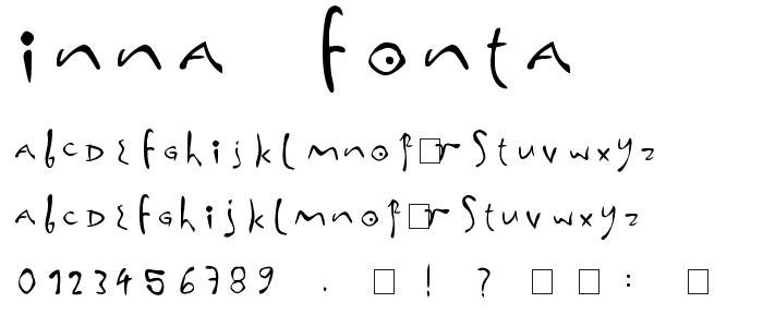 inna fonta font