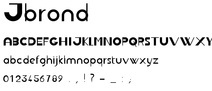 JBRond font