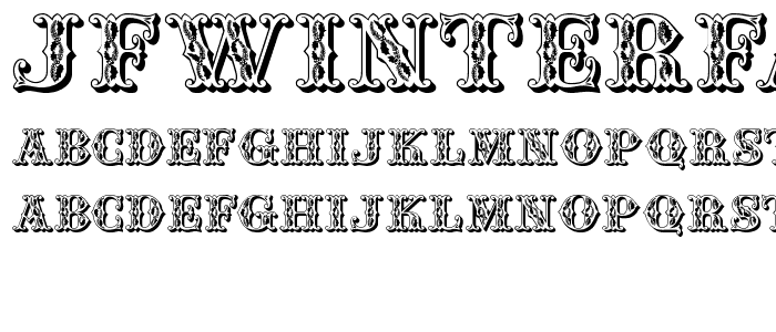 JFWinterFair font