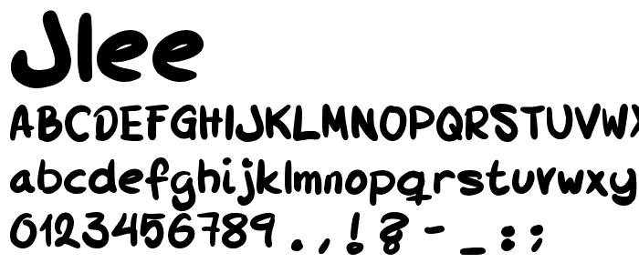 JLEE font