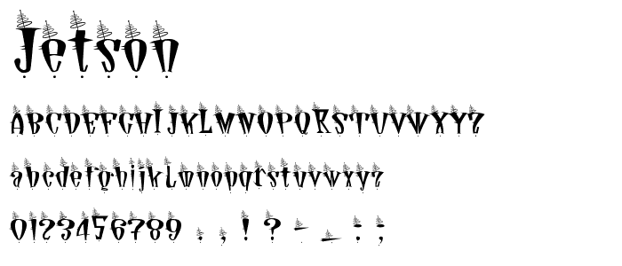 Jetson font