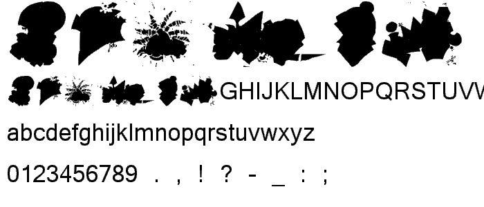 Jobats font