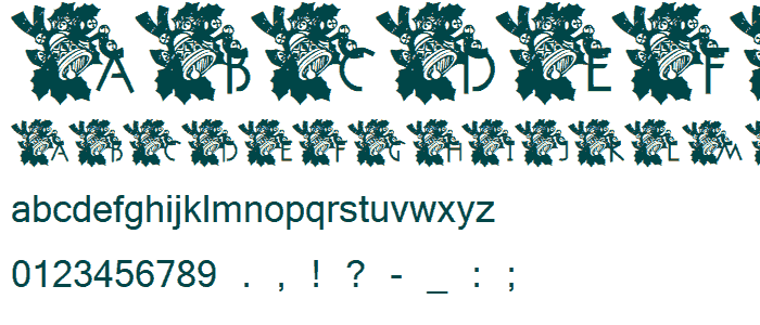 jules_xmasbells font