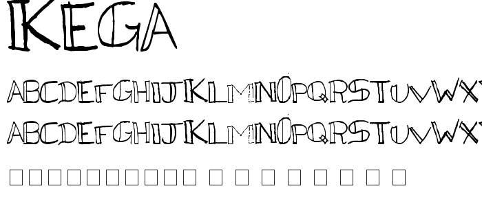 Kega font