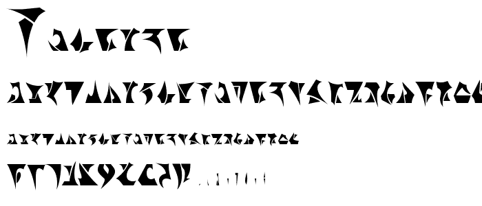 Klingon font