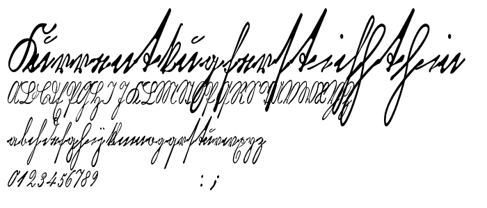 KurrentKupferstichThin font