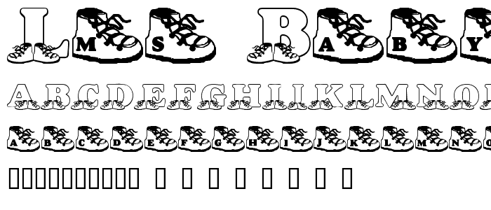 LMS Baby Hayden_s Shoes font