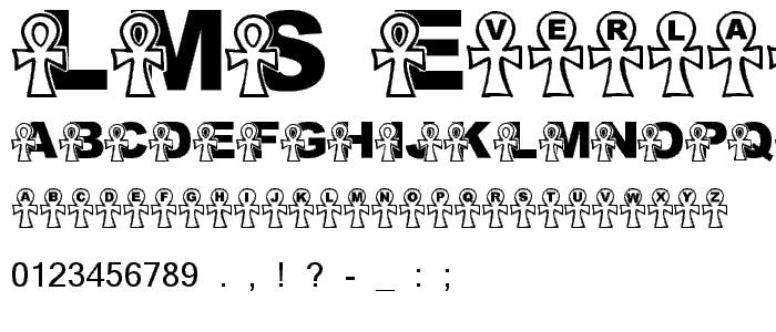 LMS Everlasting font