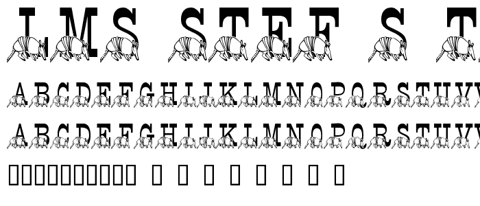 LMS Stef_s Texas Friend font