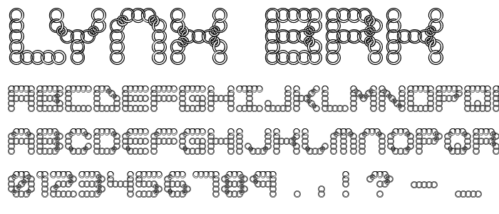 LYNX BRK font