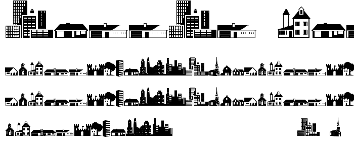 Little City 2000 font