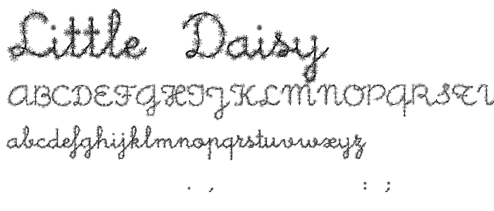 Little Daisy font