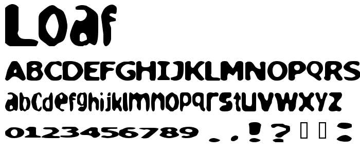 loaf font