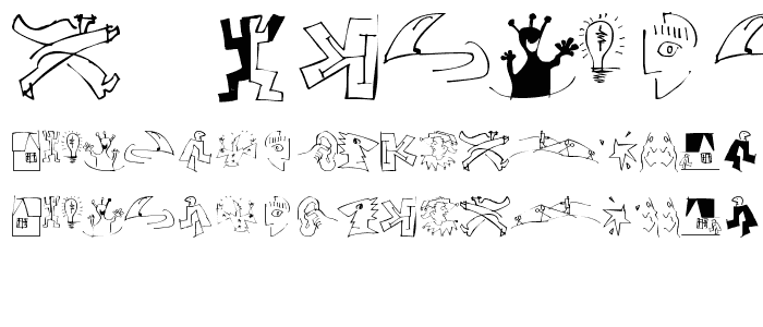 M sKetches font