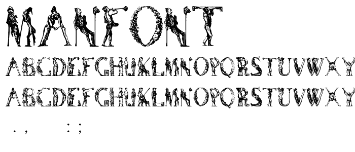 ManFont font