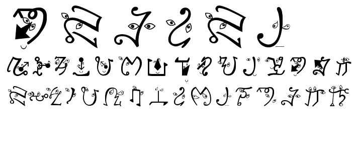 ManiaK font