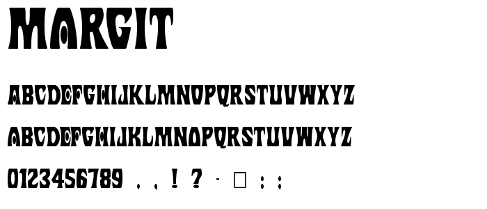 Margit font