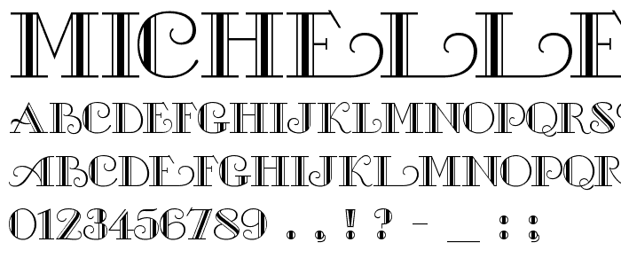 MichelleFLF font