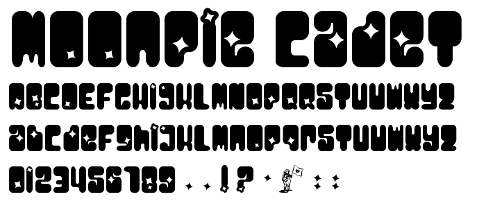 MoonPie Cadet   Good font