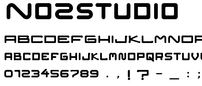 NOZSTUDIO font