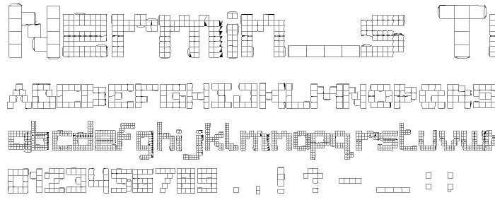 Nermin_s Template font