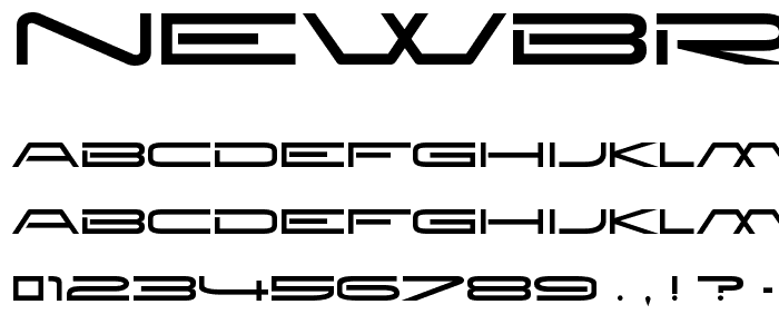 NewBrilliant Regular font