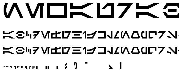 newAurabesh font