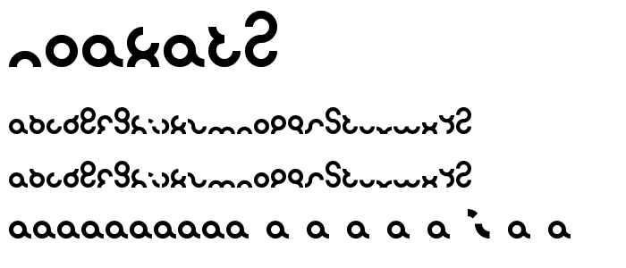 noakatz font