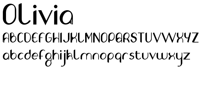 Olivia01 font