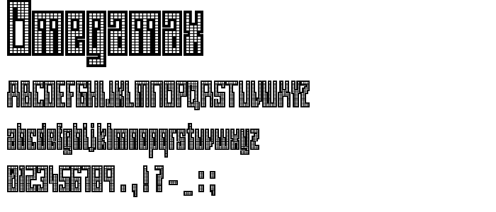 Omegamax font