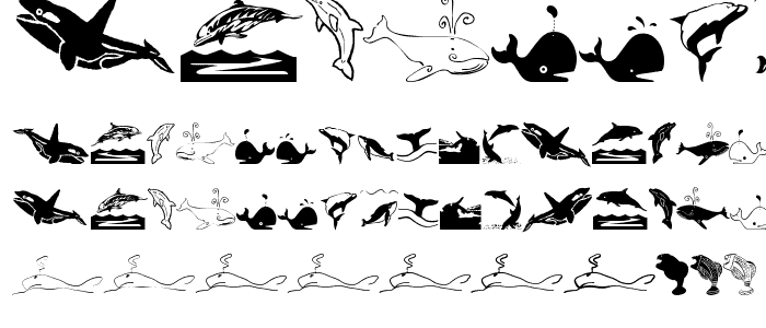 Orcas font