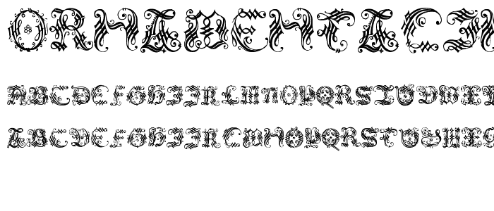 OrnamentalInitial font