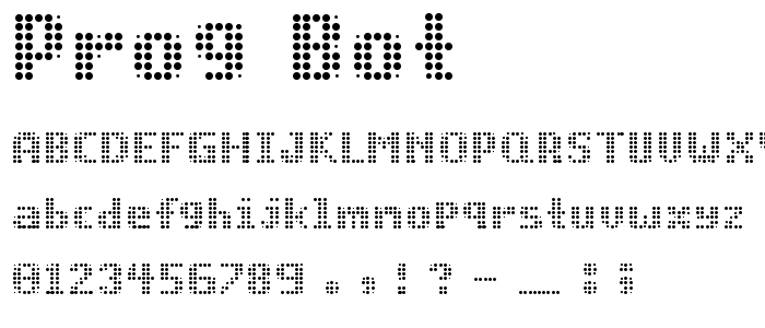 PROG.BOT font